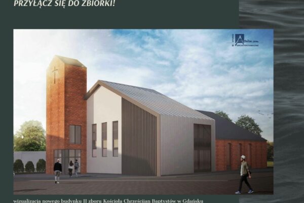 Nowy budynek kościoła w Gdańsku